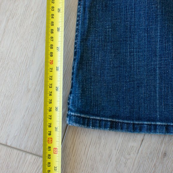 AE Hipster flare stretch dark wash Size 4R - Picture 12 of 17